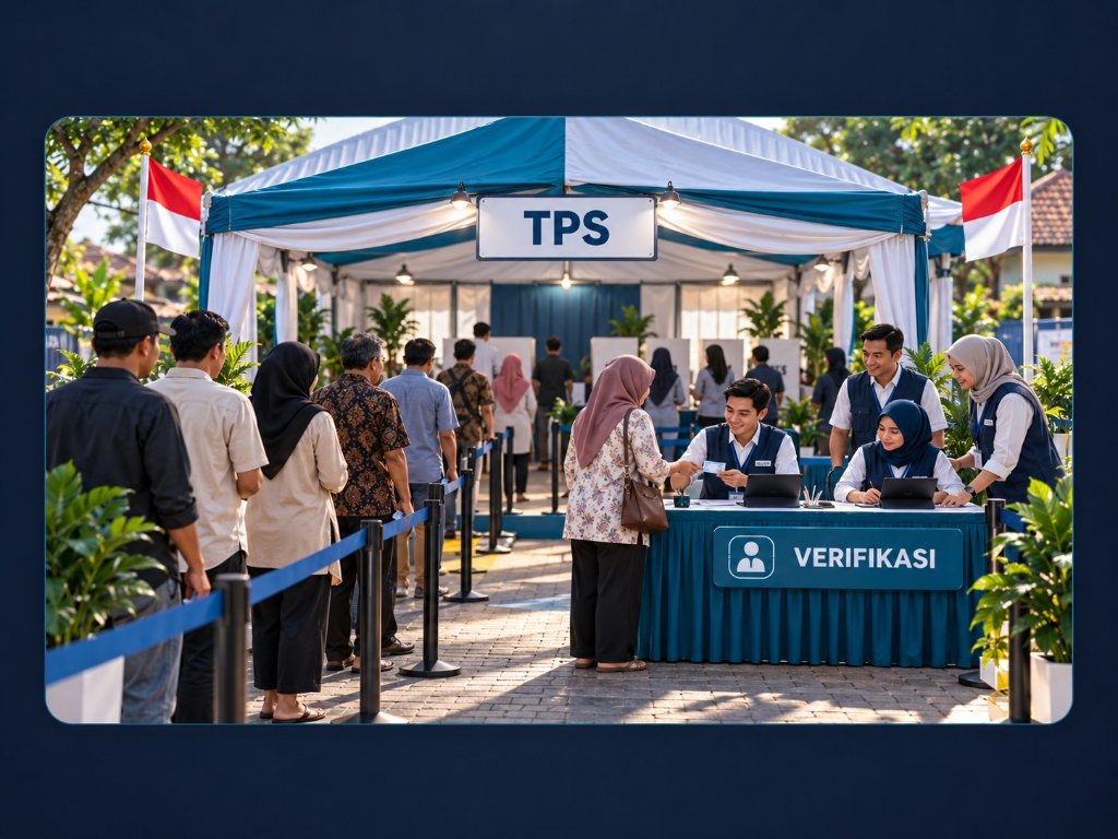 Suasana Tempat Pemungutan Suara